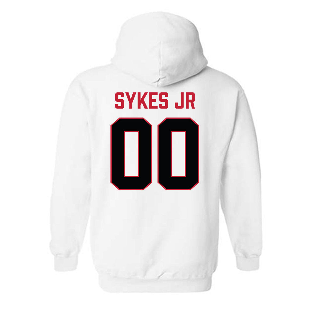Ferris State - NCAA Football : Will Sykes Jr - National Champions Shersey Hooded Sweatshirt-1