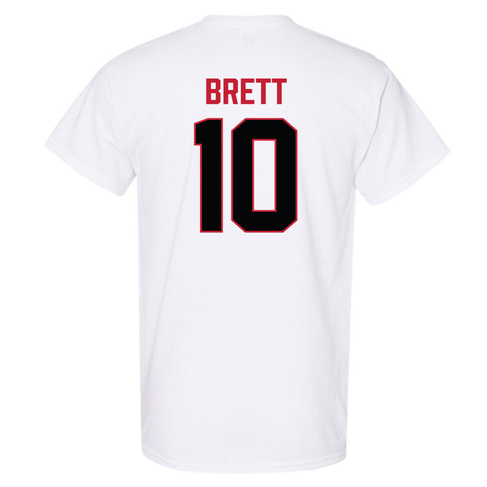 Ferris State - NCAA Football : Taariik Brett - National Champions Shersey T-Shirt-1