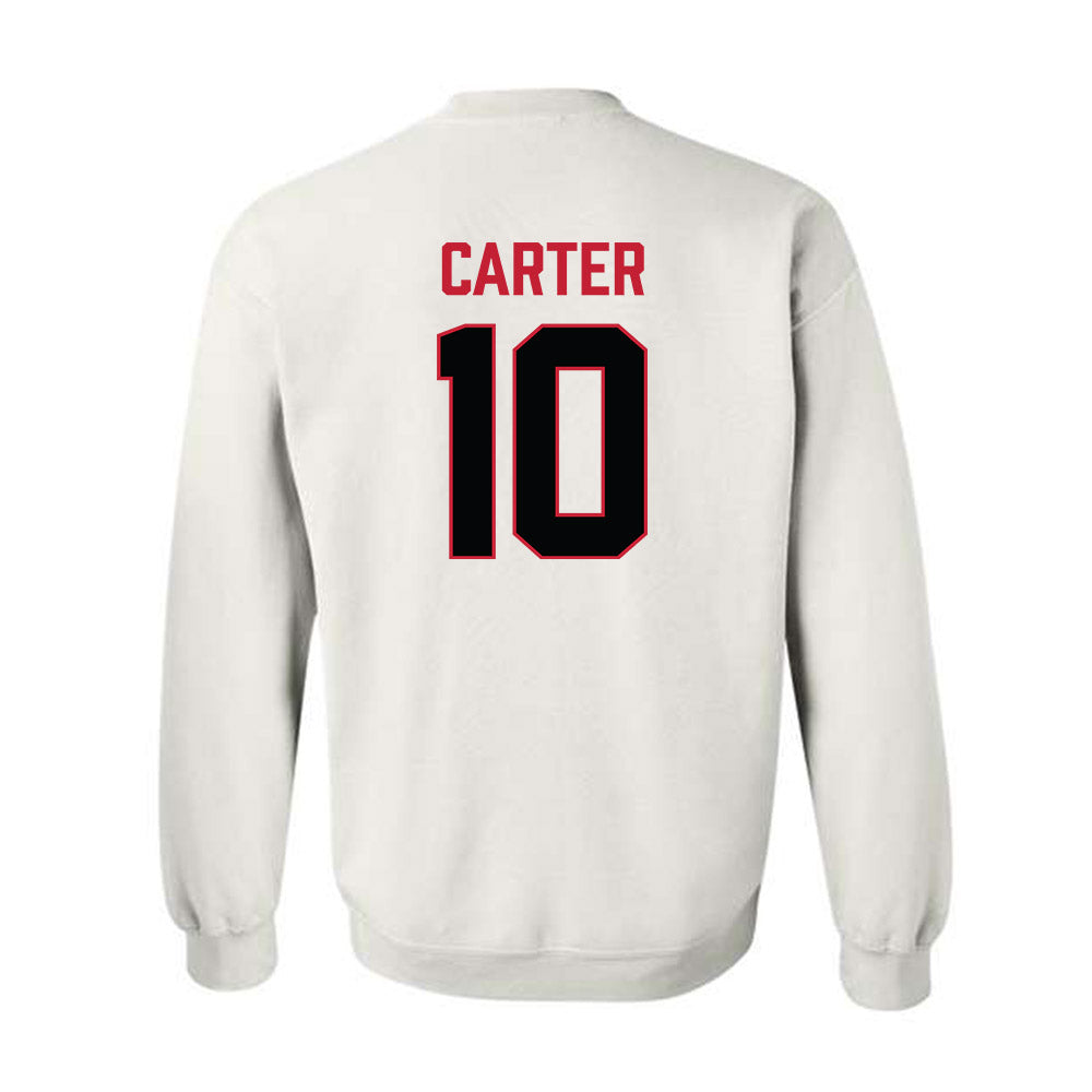 Ferris State - NCAA Football : Ralph carter Carter - National Champions Shersey Crewneck Sweatshirt-1