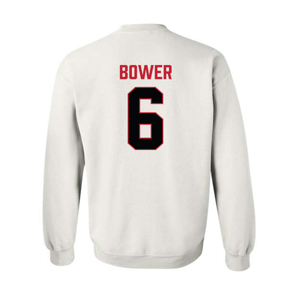 Ferris State - NCAA Football : Tarick Bower - National Champions Shersey Crewneck Sweatshirt-1