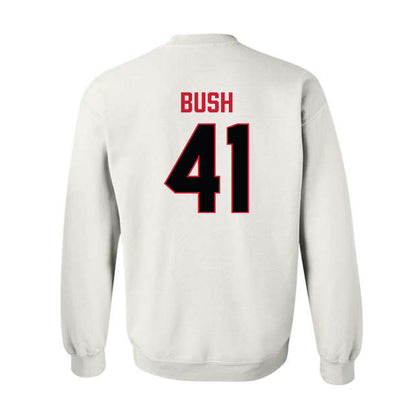 Ferris State - NCAA Football : Michael Bush - National Champions Shersey Crewneck Sweatshirt-1