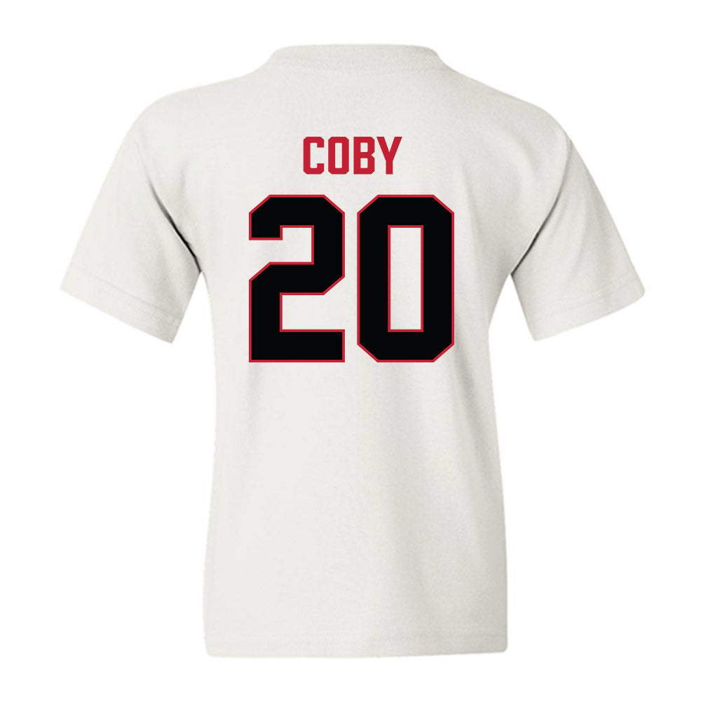 Ferris State - NCAA Football : James Coby - National Champions Shersey Youth T-Shirt-1