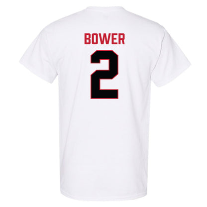 Ferris State - NCAA Football : Wyatt Bower - National Champions Shersey T-Shirt-1