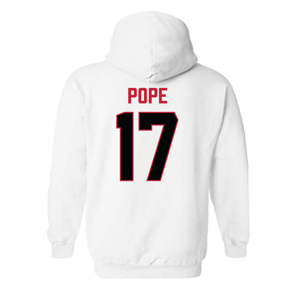 Ferris State - NCAA Football : Quentin Pope - National Champions Shersey Hooded Sweatshirt-1
