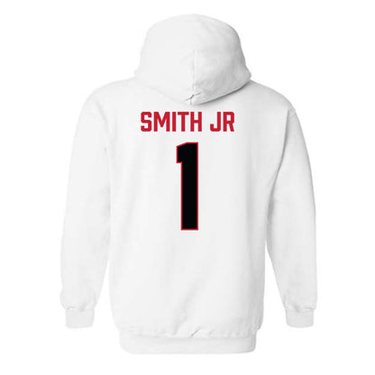 Ferris State - NCAA Football : Lento Smith Jr - National Champions Shersey Hooded Sweatshirt-1