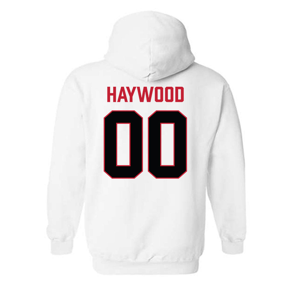 Ferris State - NCAA Football : Zackory Haywood - National Champions Shersey Hooded Sweatshirt-1