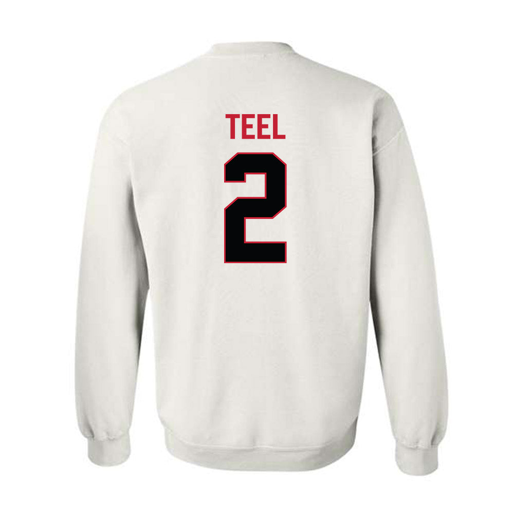 Ferris State - NCAA Football : Odell Teel - National Champions Shersey Crewneck Sweatshirt-1