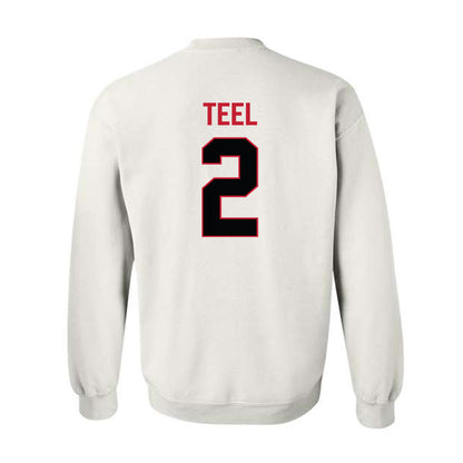 Ferris State - NCAA Football : Odell Teel - National Champions Shersey Crewneck Sweatshirt-1