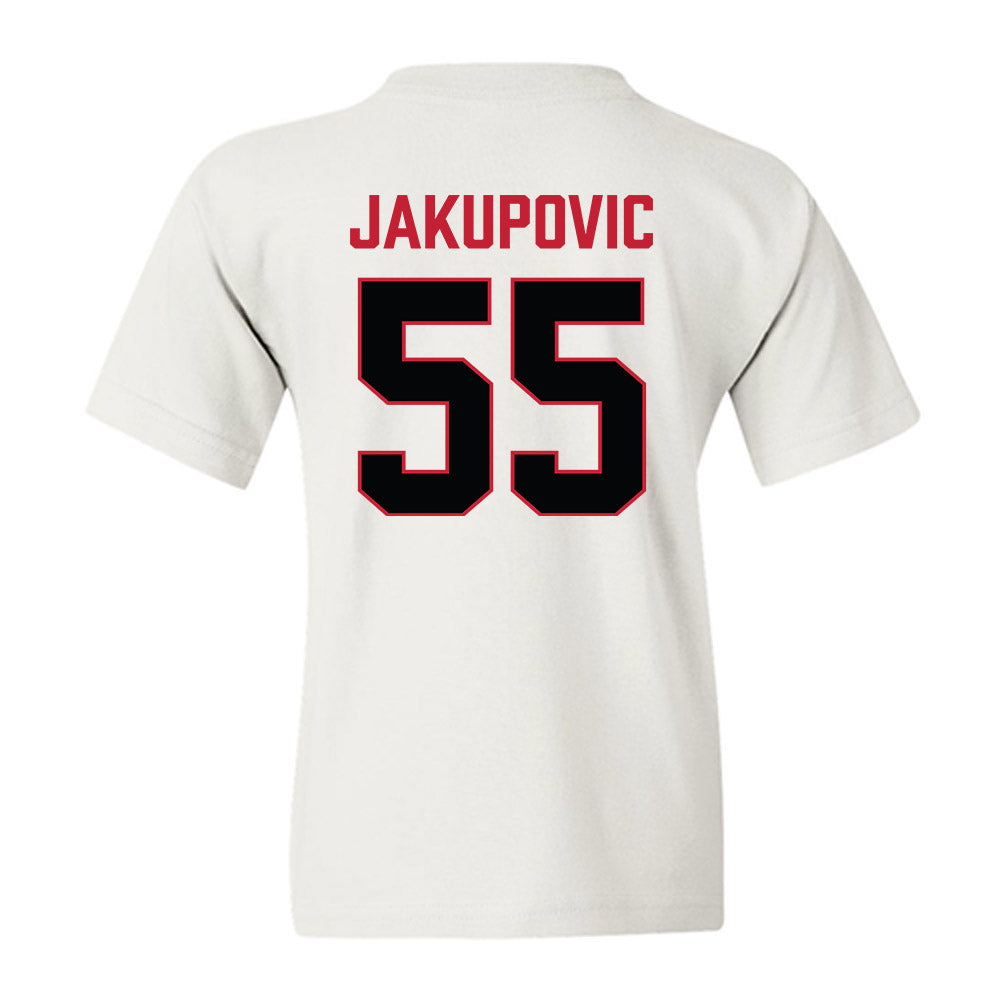 Ferris State - NCAA Football : Elmir Jakupovic - National Champions Shersey Youth T-Shirt-1