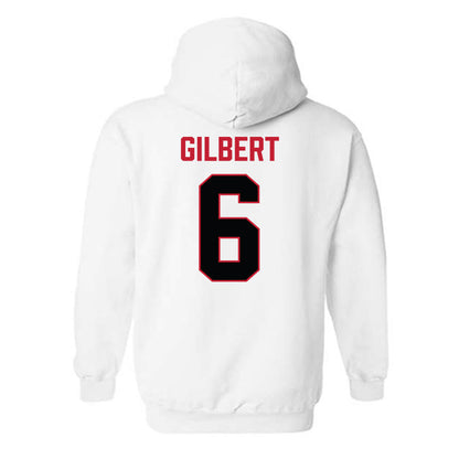 Ferris State - NCAA Football : James Gilbert - National Champions Shersey Hooded Sweatshirt-1