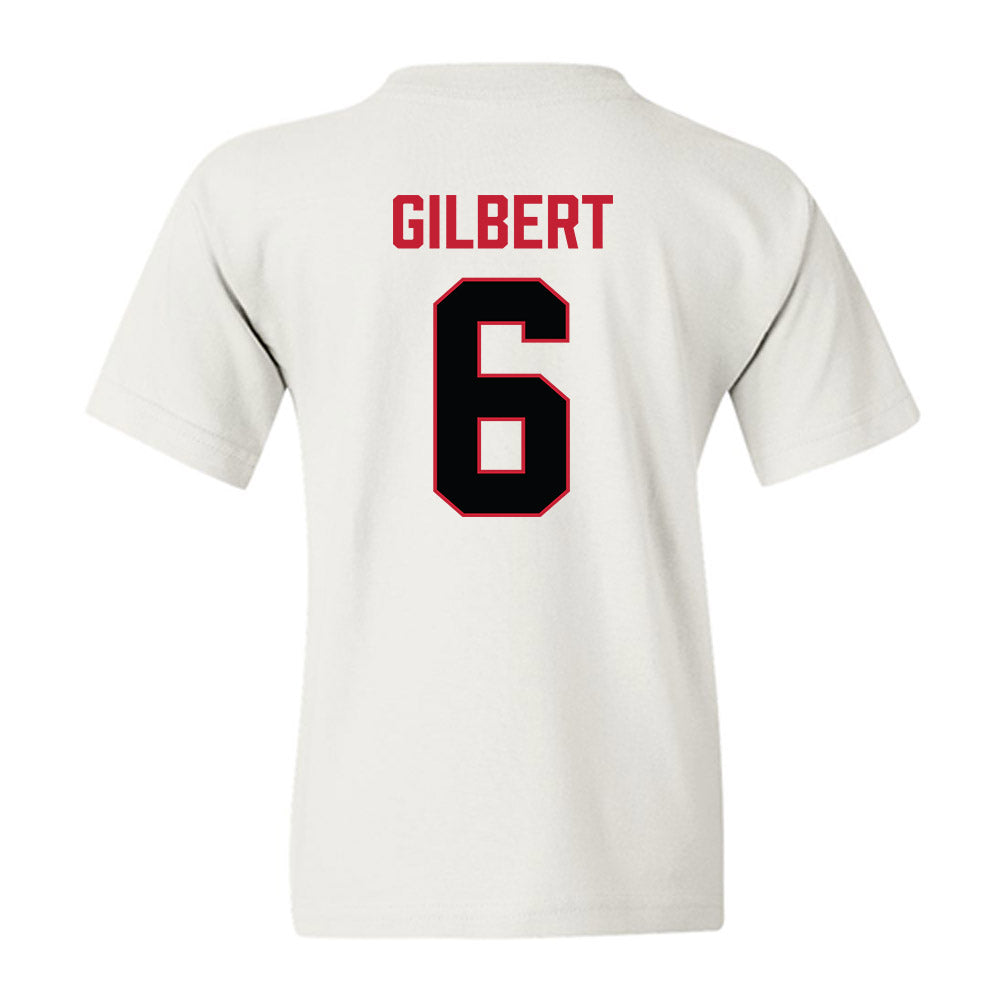 Ferris State - NCAA Football : James Gilbert - National Champions Shersey Youth T-Shirt-1