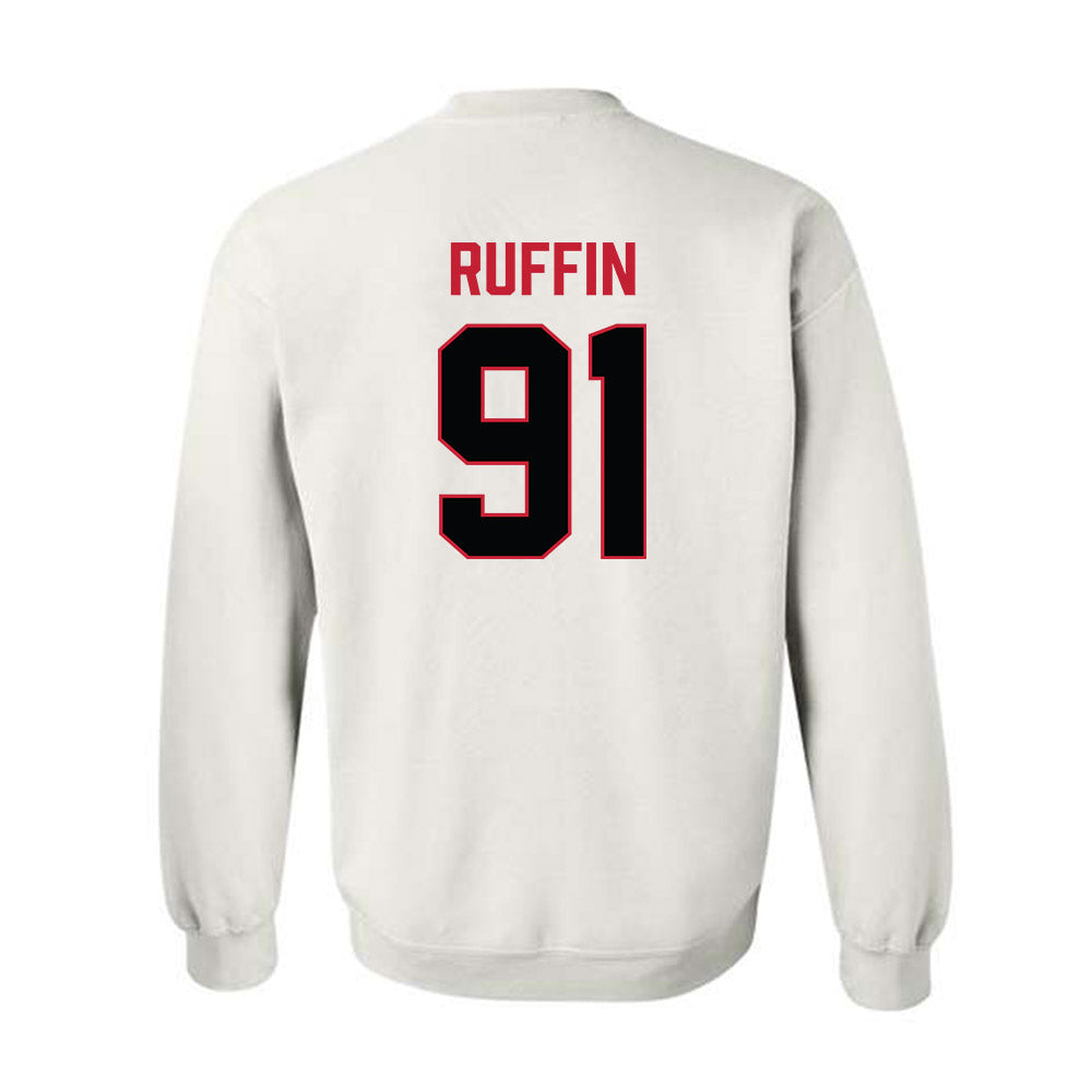 Ferris State - NCAA Football : J-vonne Ruffin - National Champions Shersey Crewneck Sweatshirt-1