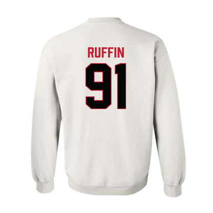 Ferris State - NCAA Football : J-vonne Ruffin - National Champions Shersey Crewneck Sweatshirt-1