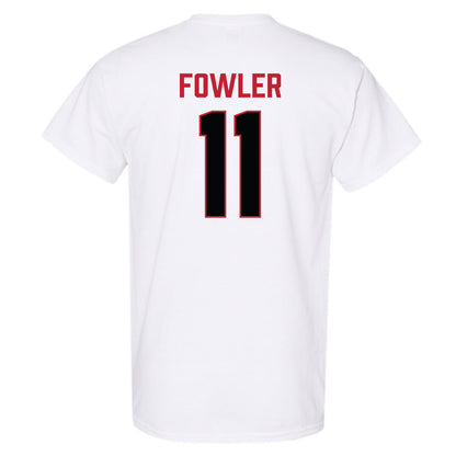 Ferris State - NCAA Football : Tyrone Fowler - National Champions Shersey T-Shirt-1