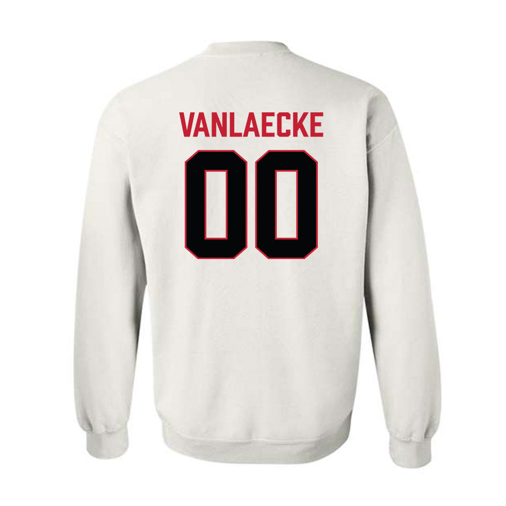 Ferris State - NCAA Football : Brady VanLaecke - National Champions Shersey Crewneck Sweatshirt-1