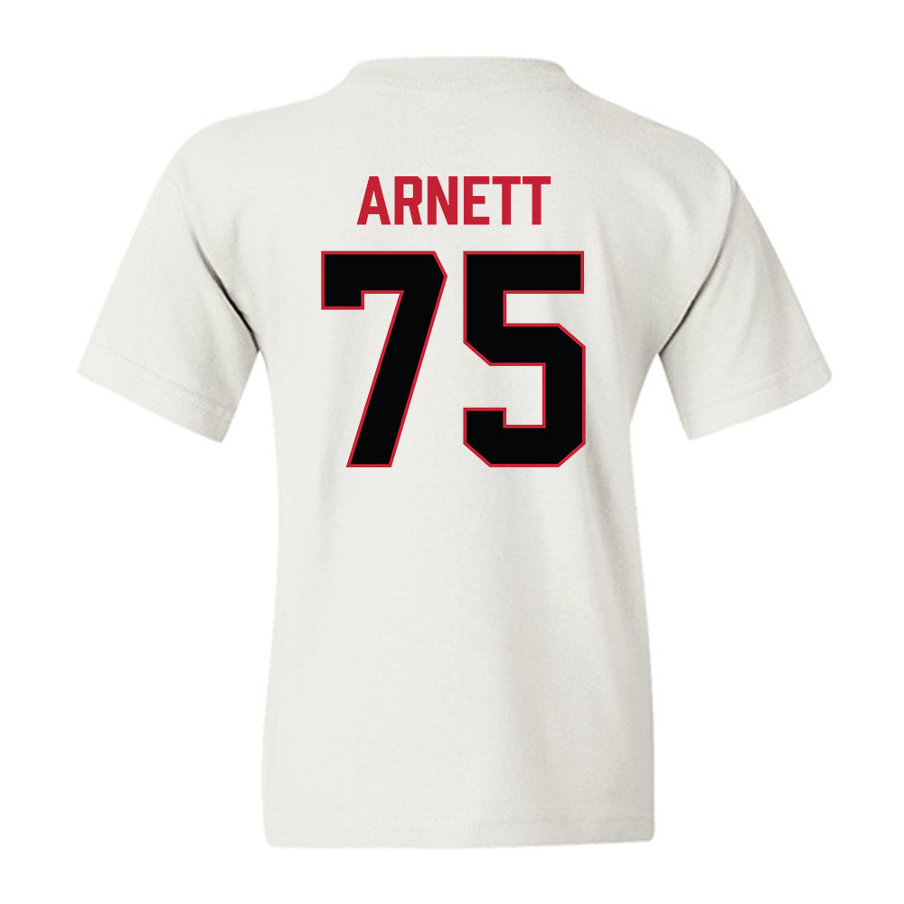Ferris State - NCAA Football : Dayne Arnett - National Champions Shersey Youth T-Shirt-1