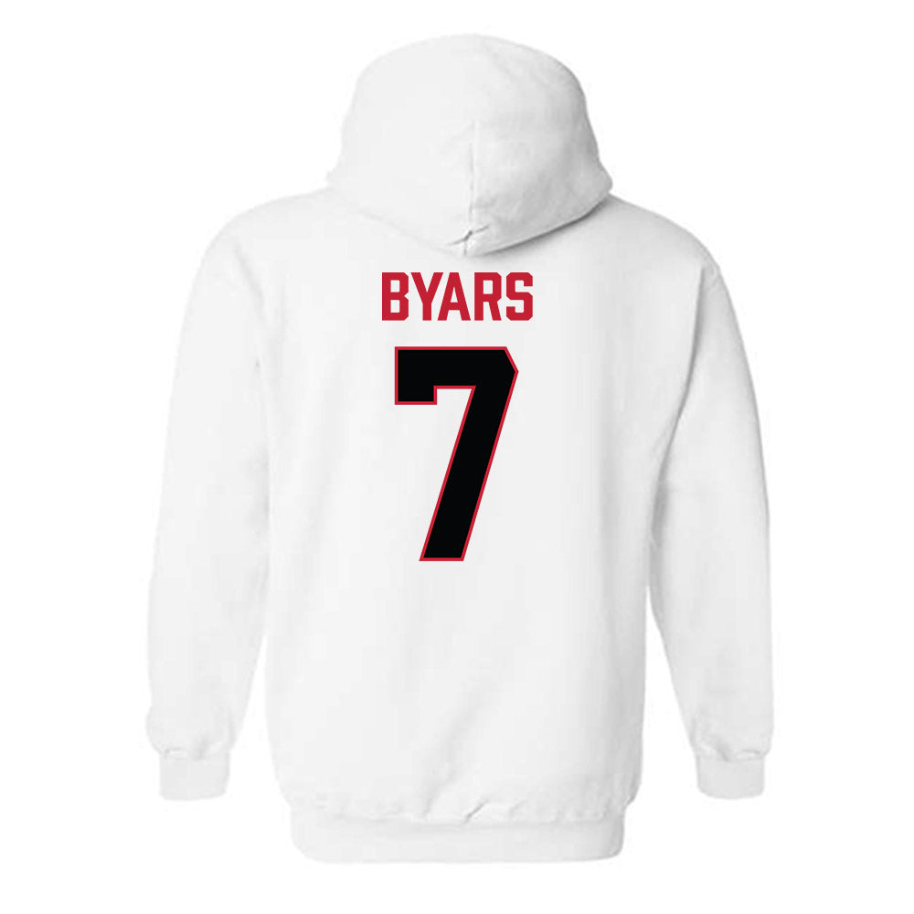 Ferris State - NCAA Football : Zay Byars - National Champions Shersey Hooded Sweatshirt-1