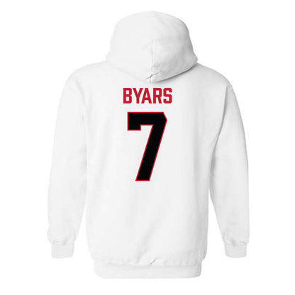 Ferris State - NCAA Football : Zay Byars - National Champions Shersey Hooded Sweatshirt-1