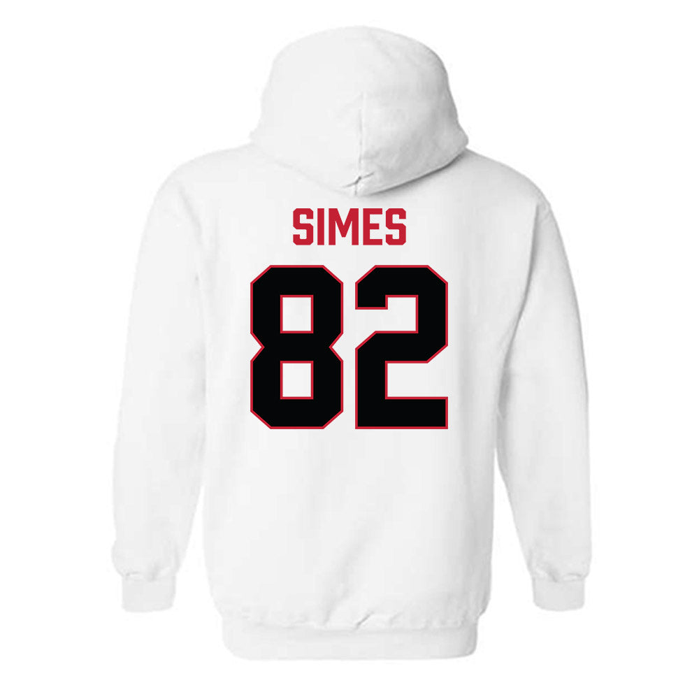 Ferris State - NCAA Football : Kevin Simes - National Champions Shersey Hooded Sweatshirt-1