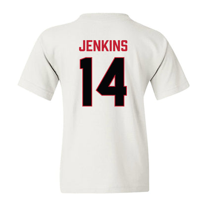 Ferris State - NCAA Football : Dmari Jenkins - National Champions Shersey Youth T-Shirt-1