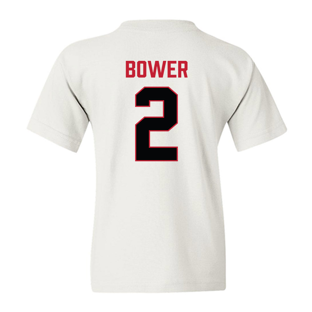 Ferris State - NCAA Football : Wyatt Bower - National Champions Shersey Youth T-Shirt-1