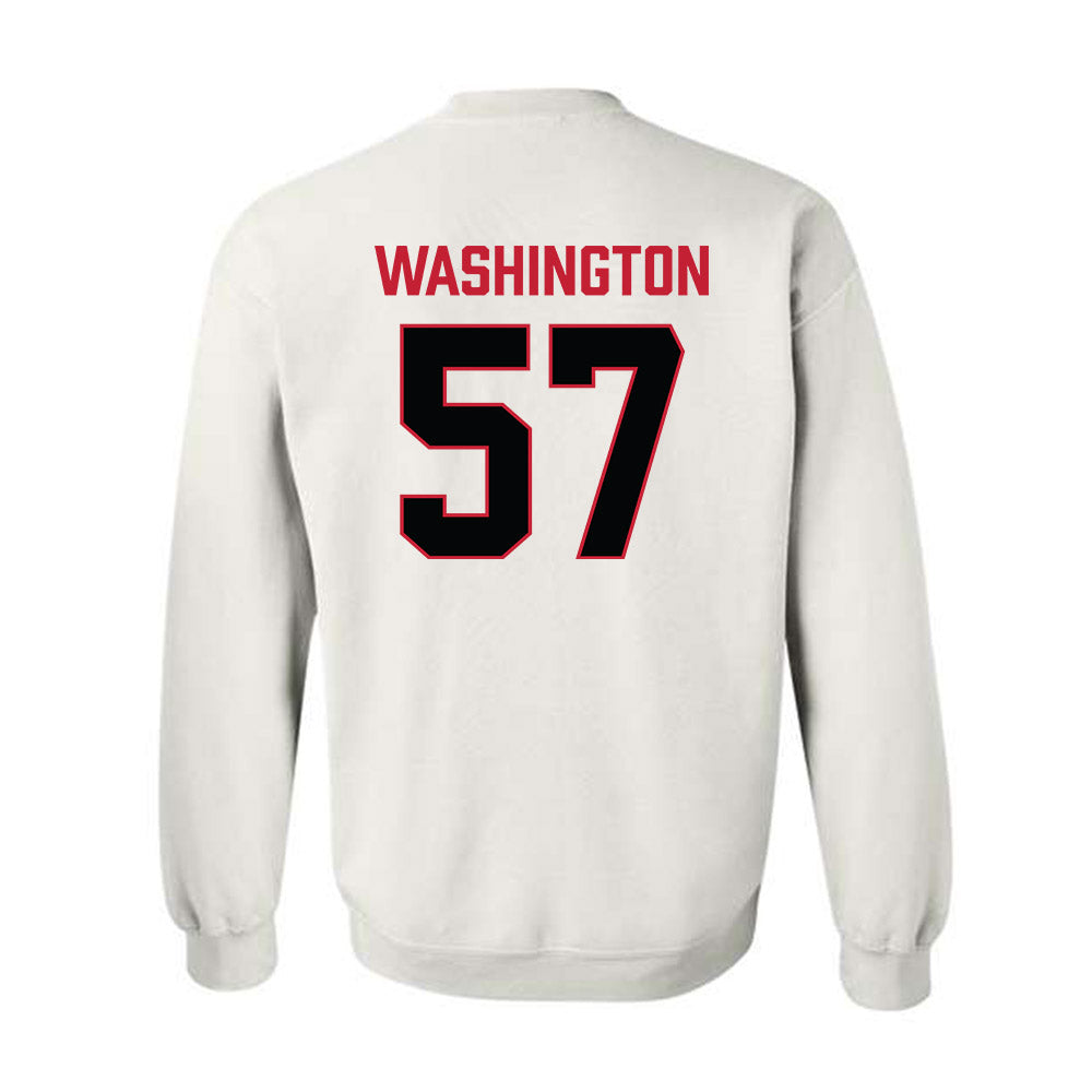 Ferris State - NCAA Football : Jaylen Washington - National Champions Shersey Crewneck Sweatshirt-1