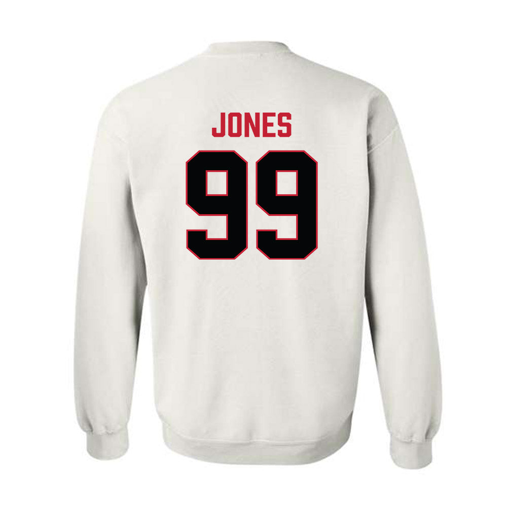 Ferris State - NCAA Football : markee jones - National Champions Shersey Crewneck Sweatshirt-1