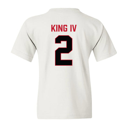 Ferris State - NCAA Football : Damion King IV - National Champions Shersey Youth T-Shirt-1