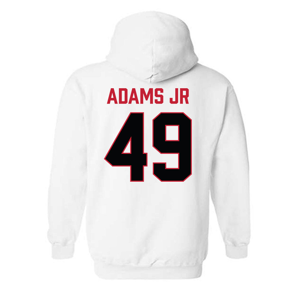 Ferris State - NCAA Football : Maurice Adams Jr - National Champions Shersey Hooded Sweatshirt-1