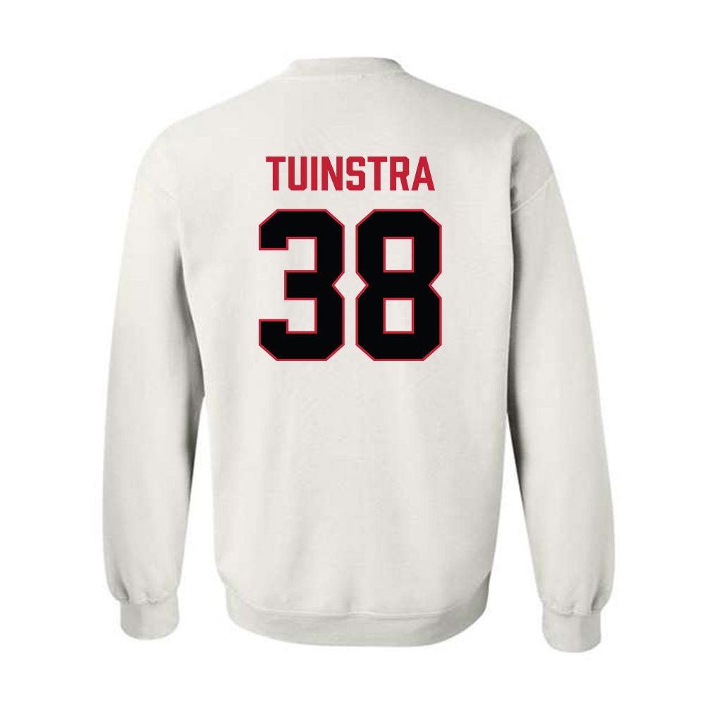 Ferris State - NCAA Football : Levi Tuinstra - National Champions Shersey Crewneck Sweatshirt-1