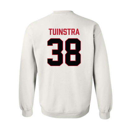 Ferris State - NCAA Football : Levi Tuinstra - National Champions Shersey Crewneck Sweatshirt-1