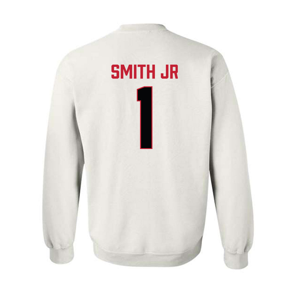 Ferris State - NCAA Football : Lento Smith Jr - National Champions Shersey Crewneck Sweatshirt-1