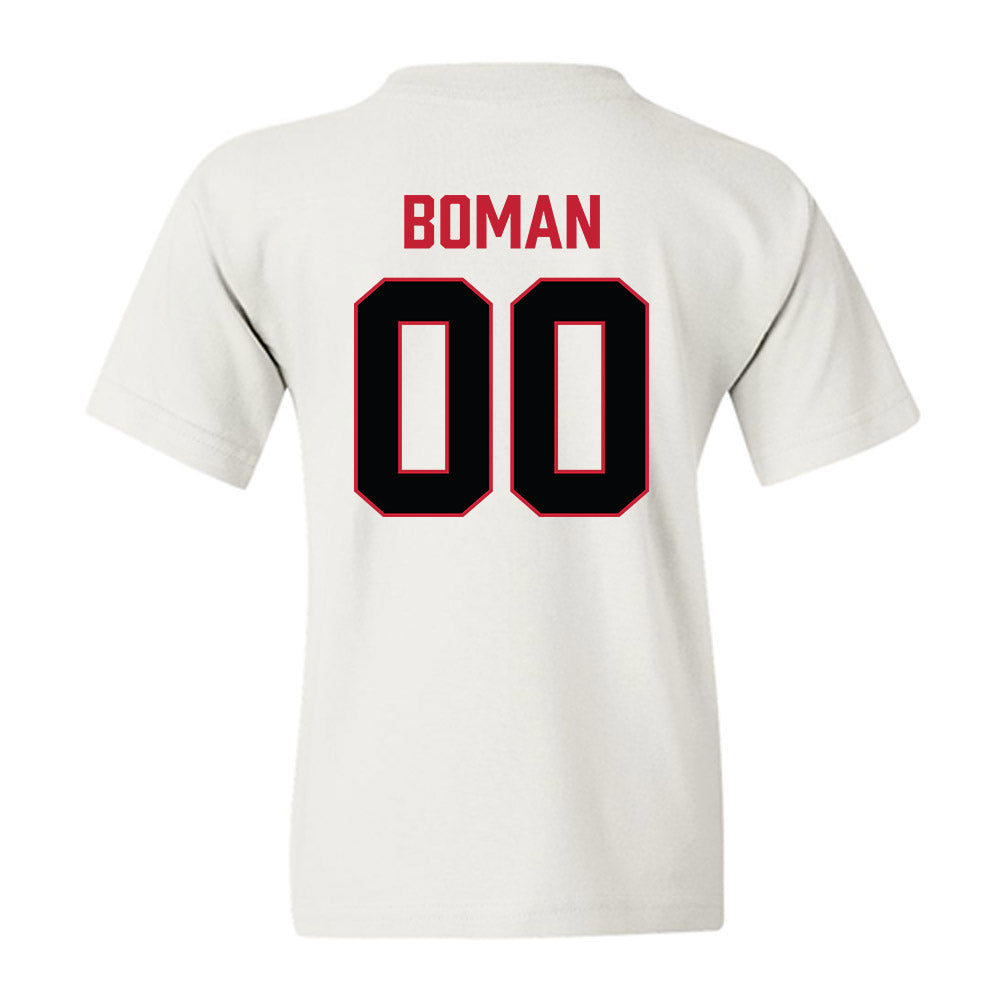 Ferris State - NCAA Football : Griffin Boman - National Champions Shersey Youth T-Shirt-1