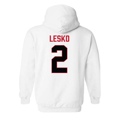 Ferris State - NCAA Football : Derek Lesko - National Champions Shersey Hooded Sweatshirt-1