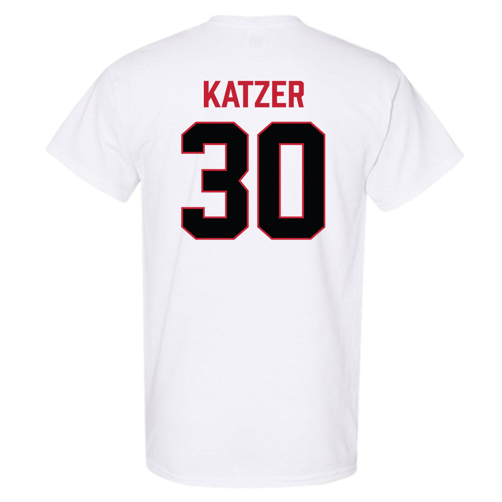 Ferris State - NCAA Football : Kannon Katzer - National Champions Shersey T-Shirt-1