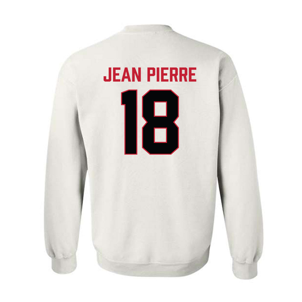 Ferris State - NCAA Football : Mervens Jean Pierre - National Champions Shersey Crewneck Sweatshirt-1