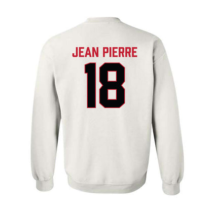 Ferris State - NCAA Football : Mervens Jean Pierre - National Champions Shersey Crewneck Sweatshirt-1