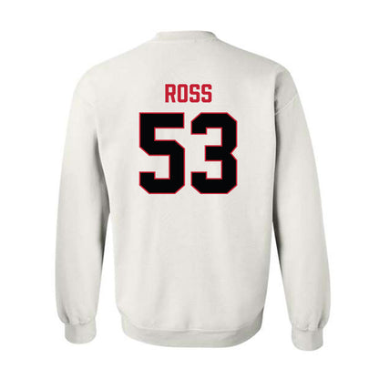 Ferris State - NCAA Football : Ryan Ross - National Champions Shersey Crewneck Sweatshirt-1