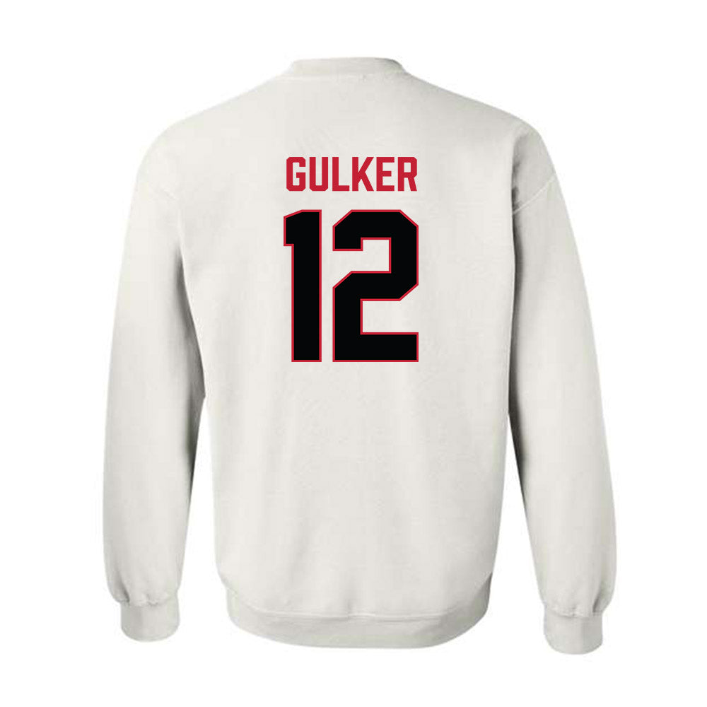 Ferris State - NCAA Football : Carson Gulker - National Champions Shersey Crewneck Sweatshirt-1