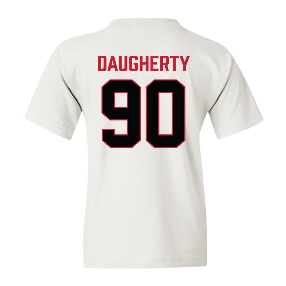 Ferris State - NCAA Football : Royce Daugherty - National Champions Shersey Youth T-Shirt-1