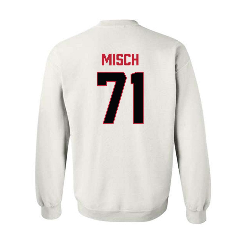 Ferris State - NCAA Football : Matthew Misch - National Champions Shersey Crewneck Sweatshirt-1