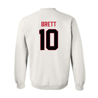 Ferris State - NCAA Football : Taariik Brett - National Champions Shersey Crewneck Sweatshirt-1