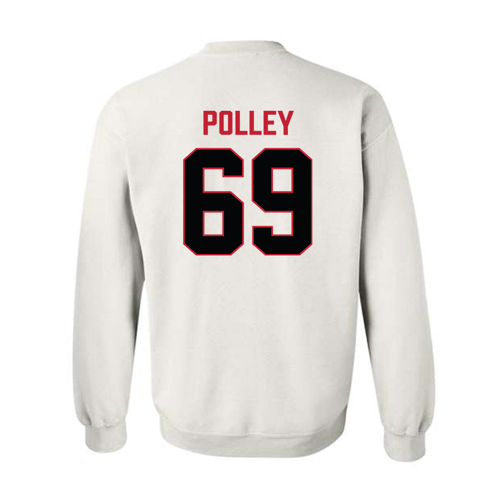 Ferris State - NCAA Football : AJ Polley - National Champions Shersey Crewneck Sweatshirt-1