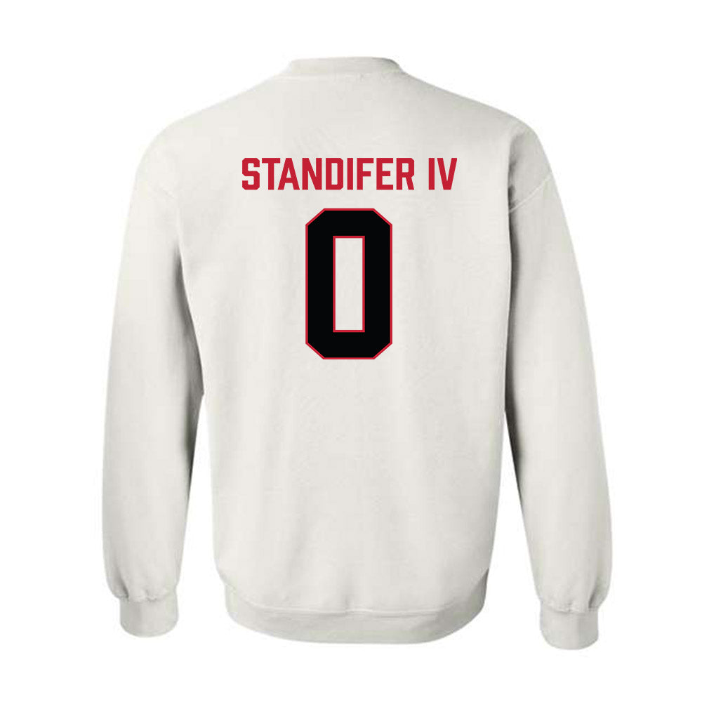 Ferris State - NCAA Football : Milton Standifer IV - National Champions Shersey Crewneck Sweatshirt-1