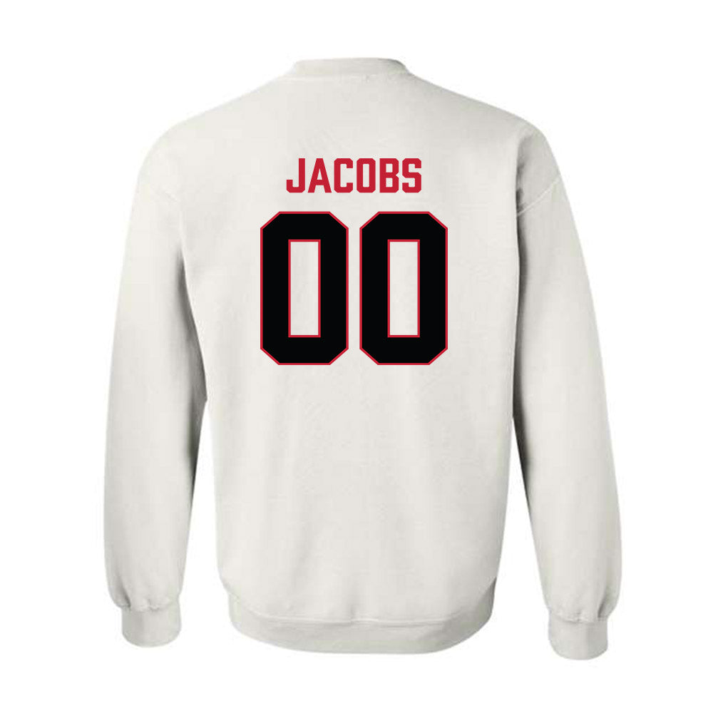 Ferris State - NCAA Football : Tre'vareiez Jacobs - National Champions Shersey Crewneck Sweatshirt-1