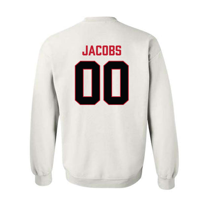 Ferris State - NCAA Football : Tre'vareiez Jacobs - National Champions Shersey Crewneck Sweatshirt-1