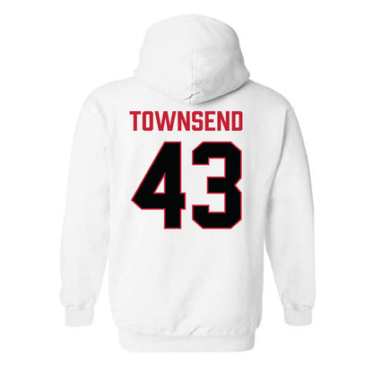 Ferris State - NCAA Football : Razah Townsend - National Champions Shersey Hooded Sweatshirt-1