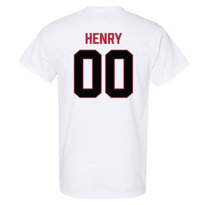 Ferris State - NCAA Football : Harkym Henry - National Champions Shersey T-Shirt-1
