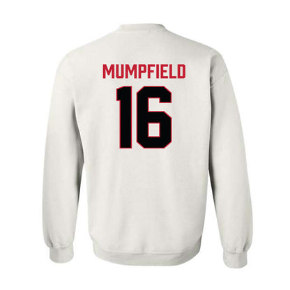 Ferris State - NCAA Football : Leeshaun Mumpfield - National Champions Shersey Crewneck Sweatshirt-1