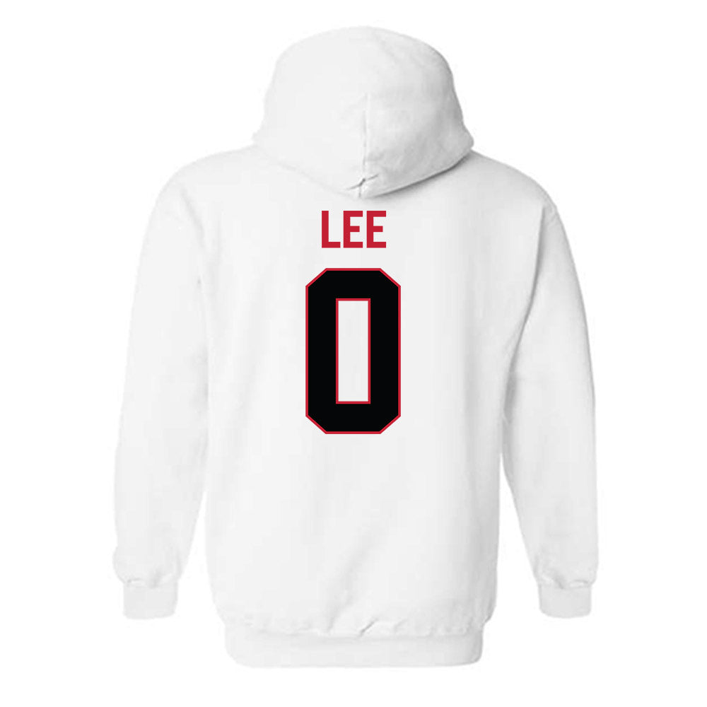 Ferris State - NCAA Football : Jeremiah Lee - National Champions Shersey Hooded Sweatshirt-1